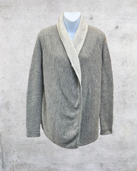 Vintage Y2K Abercrombie & Fitch Shawl Collar Cardigan Sweater - Small