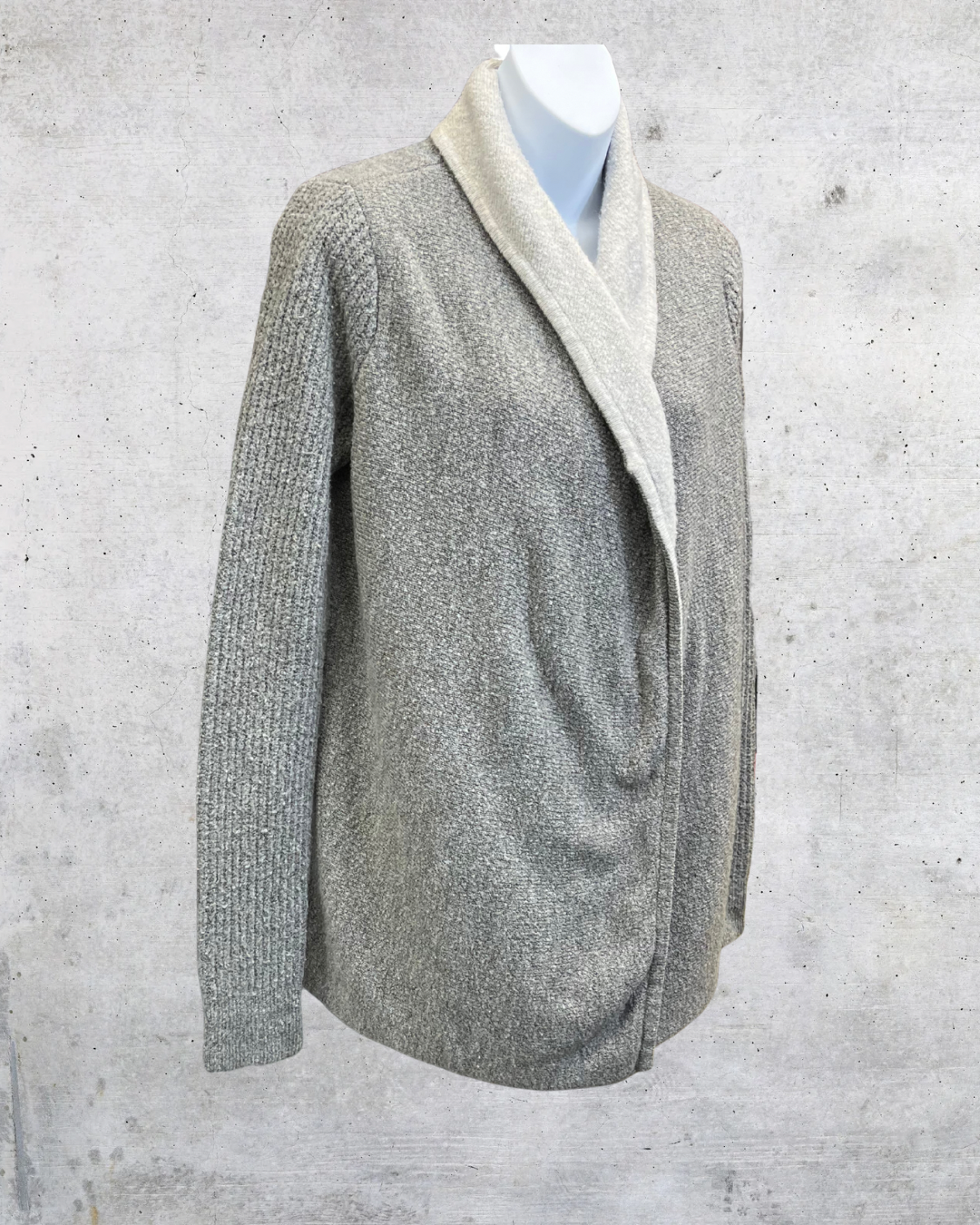 Vintage Y2K Abercrombie & Fitch Shawl Collar Cardigan Sweater - Small