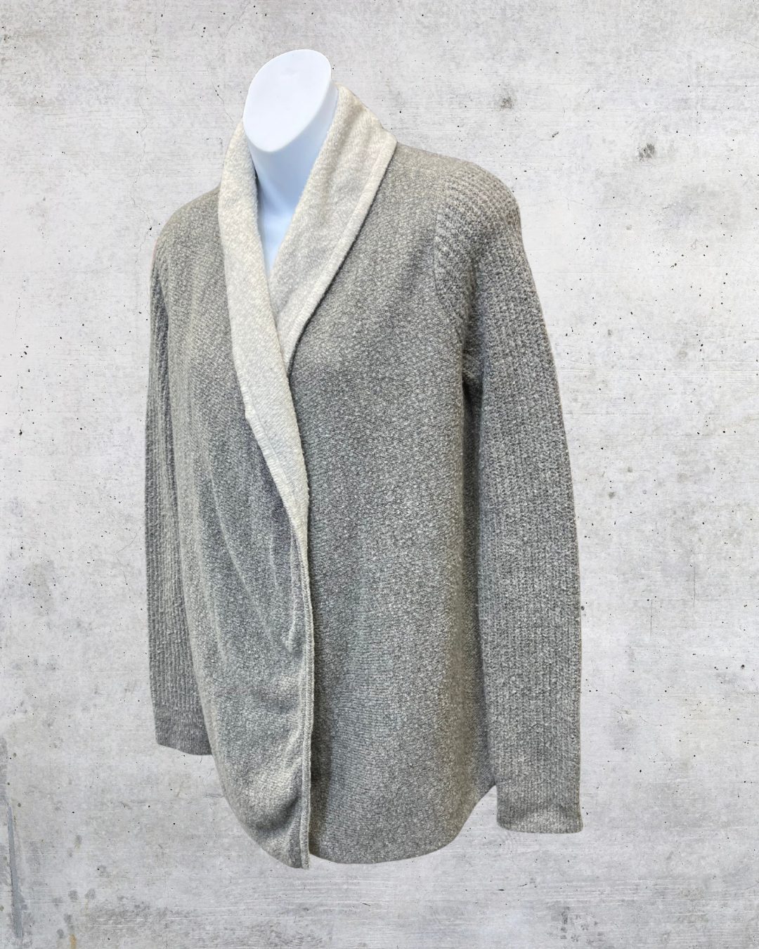 Vintage Y2K Abercrombie & Fitch Shawl Collar Cardigan Sweater - Small