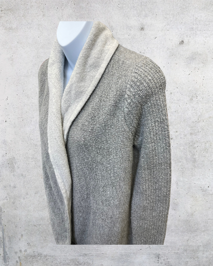 Vintage Y2K Abercrombie & Fitch Shawl Collar Cardigan Sweater - Small