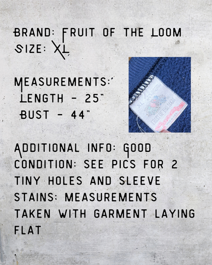 Vintage 1991 Operation Desert Storm Bald Eagle Crewneck Sweatshirt - XL