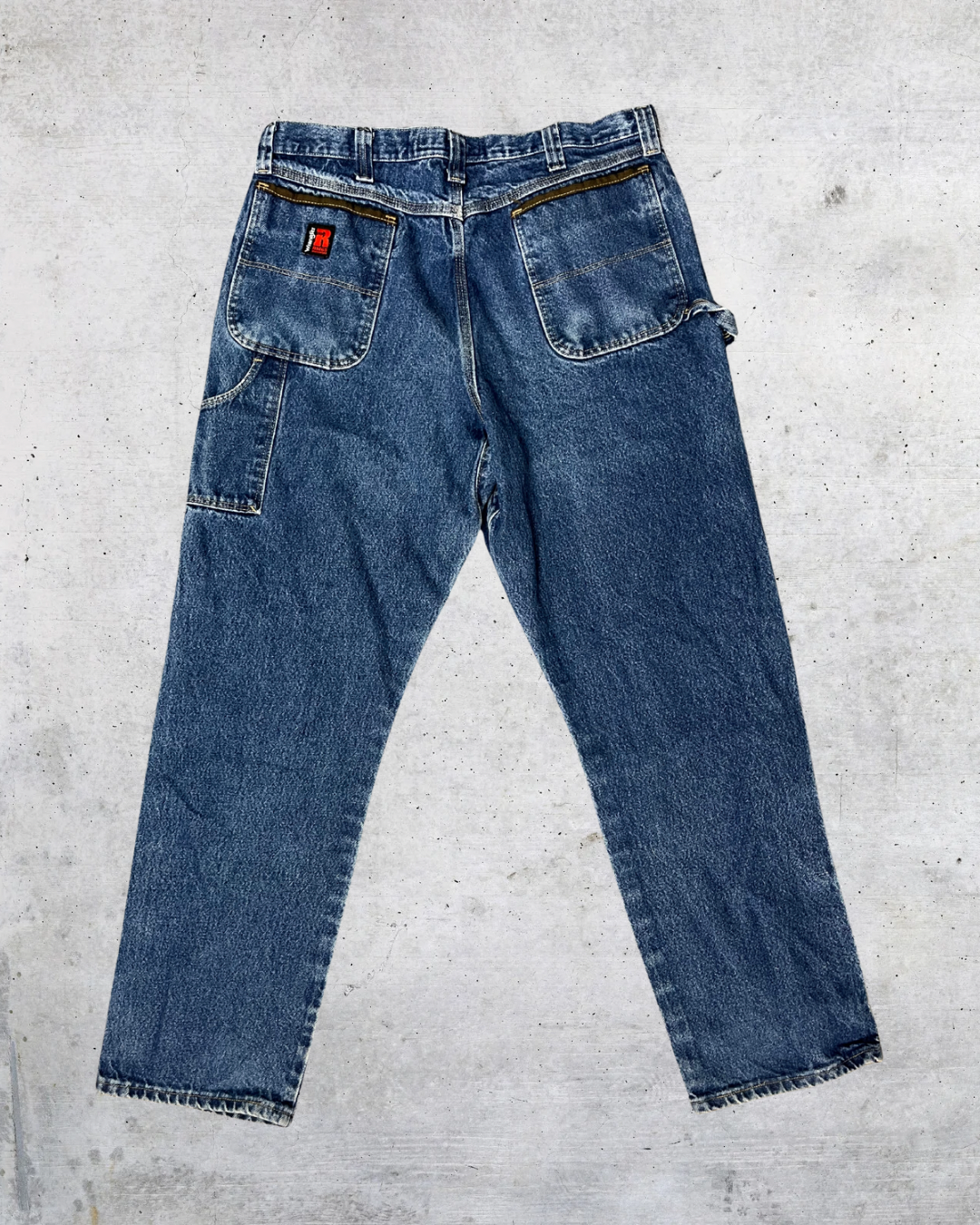 Vintage Y2K Wrangler Riggs Workwear Carpenter Jeans - 38x34