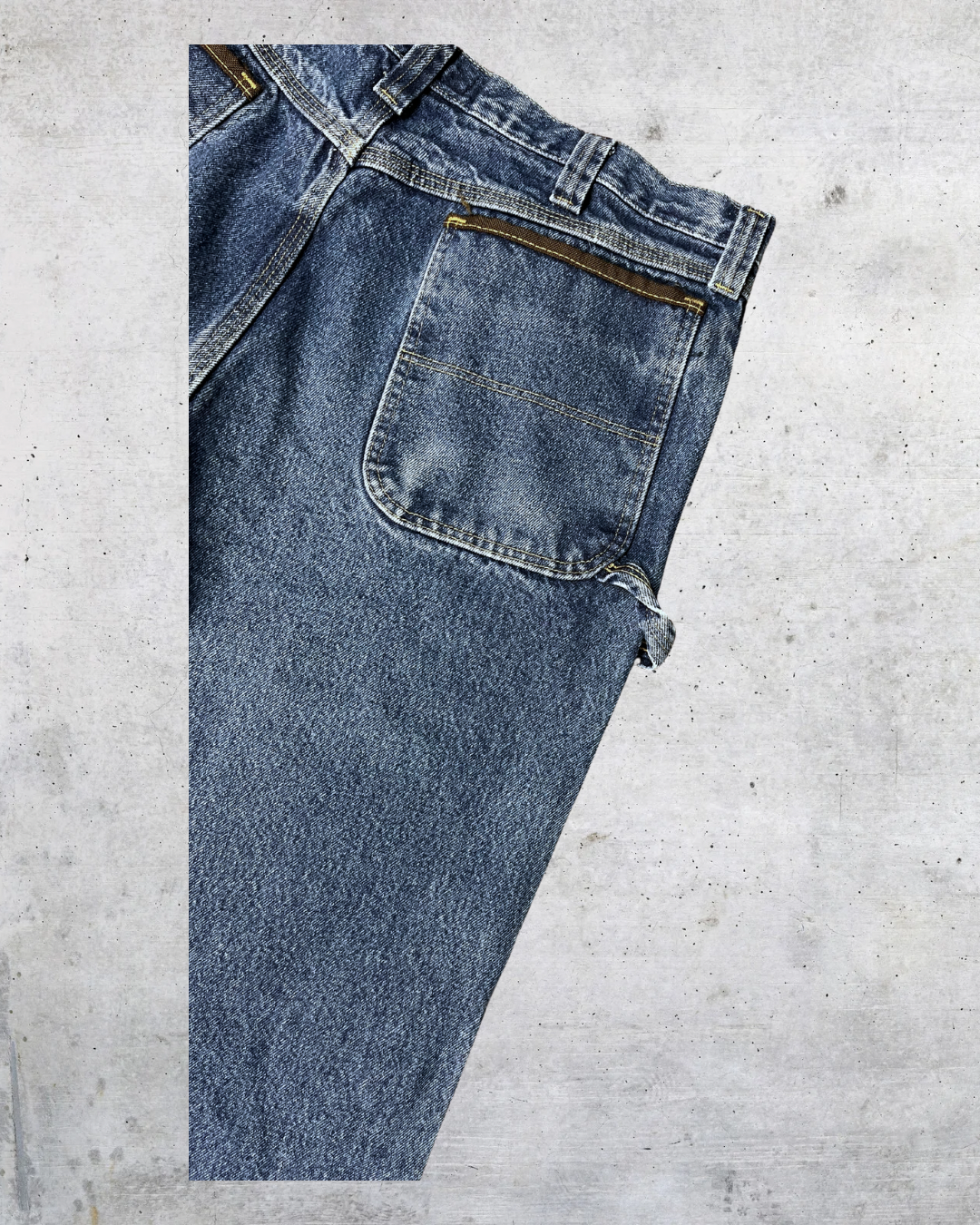 Vintage Y2K Wrangler Riggs Workwear Carpenter Jeans - 38x34