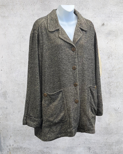 Vintage J. Jill Wool Blend Button-Front Jacket - Large