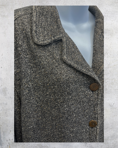 Vintage J. Jill Wool Blend Button-Front Jacket - Large