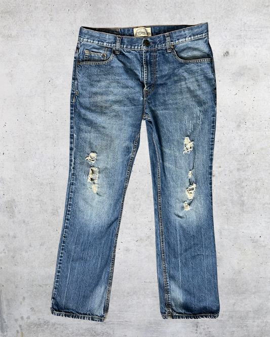 Aeropostale Distressed Slim Bootcut Jeans - Size 32