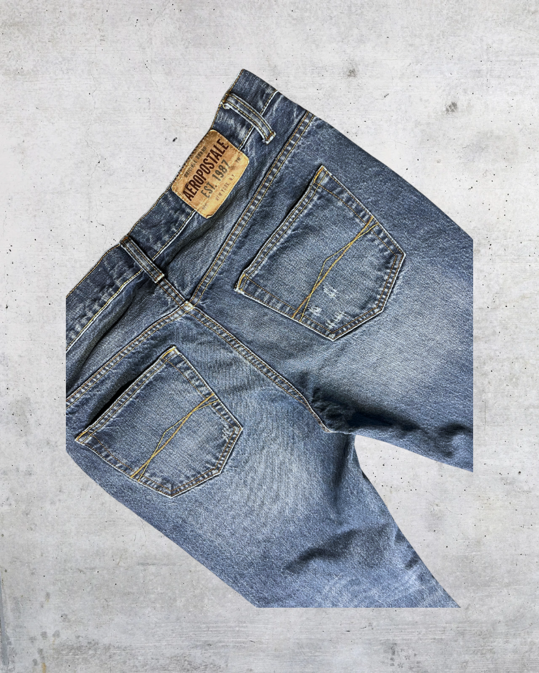 Aeropostale Distressed Slim Bootcut Jeans - Size 32