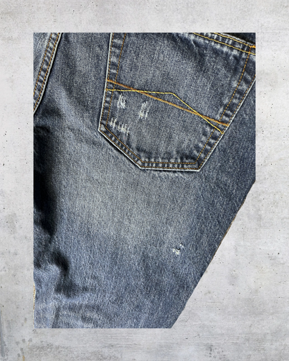 Aeropostale Distressed Slim Bootcut Jeans - Size 32