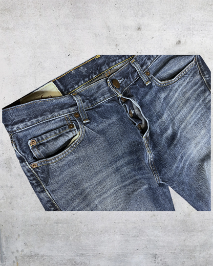 Hollister Button Fly Straight Leg Jeans – Size 33