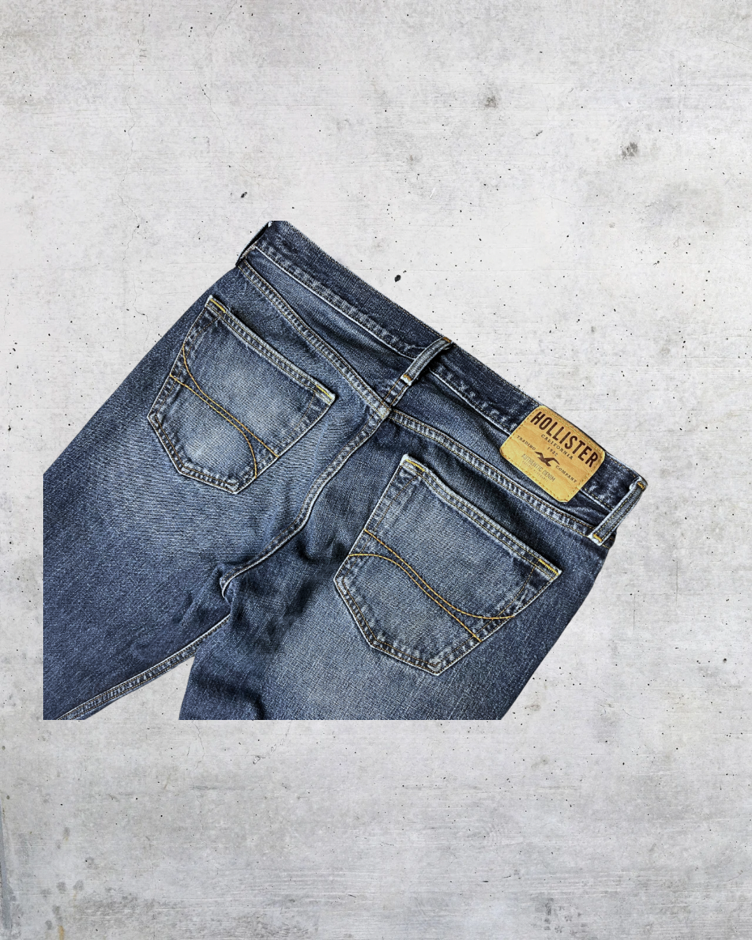 Hollister Button Fly Straight Leg Jeans – Size 33