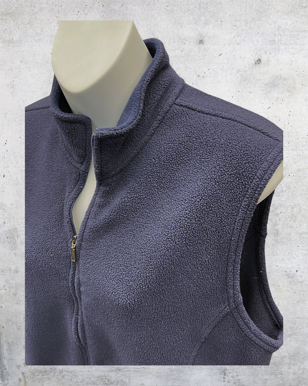 Vintage L.L. Bean Fleece Zip Vest – XL