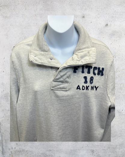 Vintage Y2K Abercrombie & Fitch “Fitch 18 ADK NY” Pullover Sweatshirt - XXL