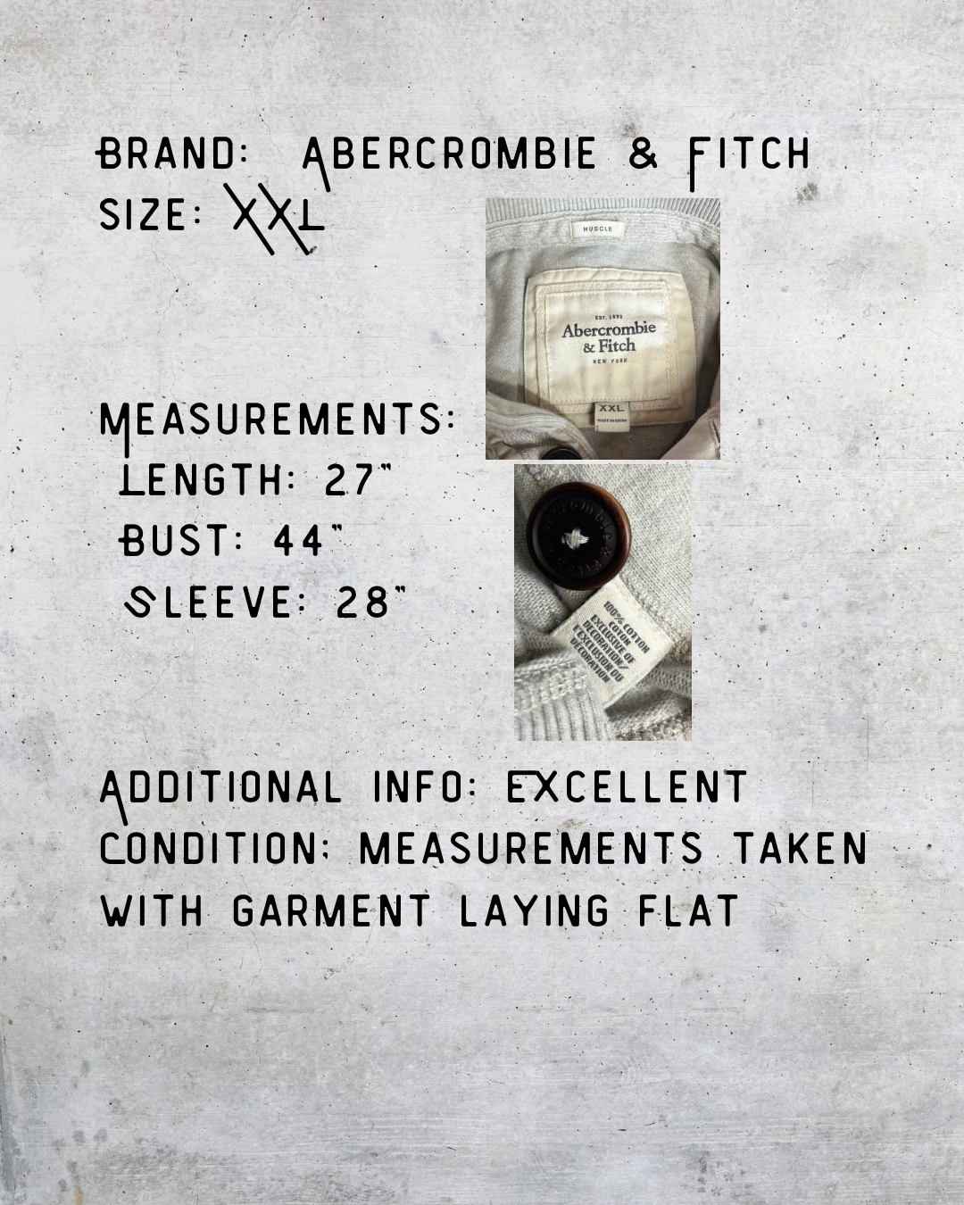 Vintage Y2K Abercrombie & Fitch “Fitch 18 ADK NY” Pullover Sweatshirt - XXL