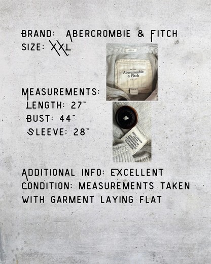 Vintage Y2K Abercrombie & Fitch “Fitch 18 ADK NY” Pullover Sweatshirt - XXL