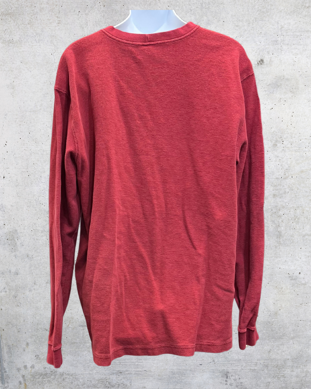 Vintage Y2K Carhartt Script Logo Thermal Long Sleeve - Large