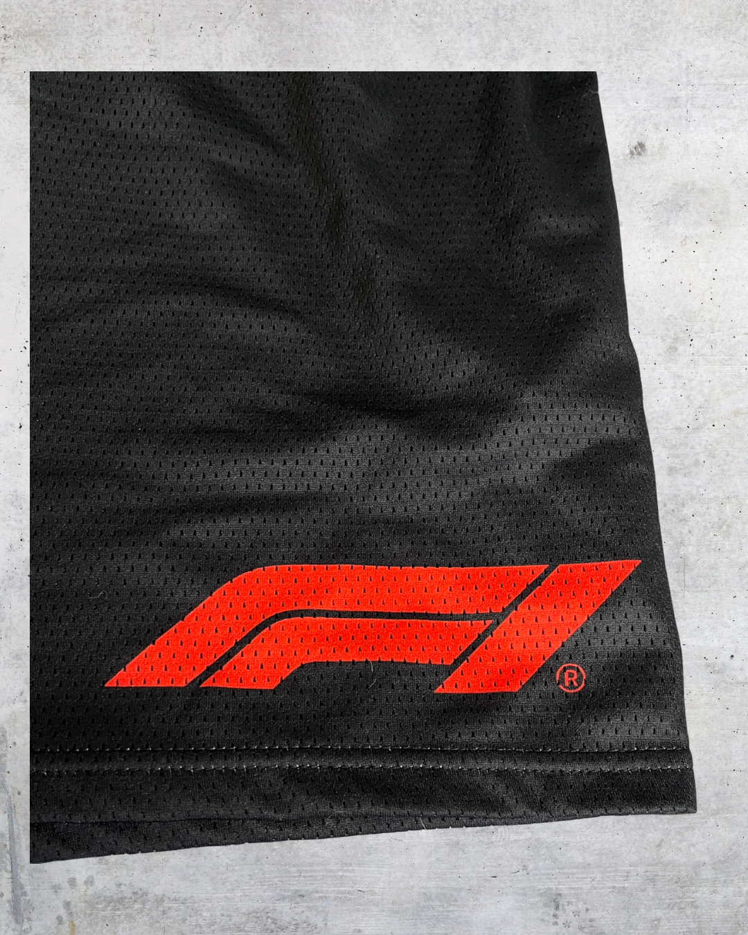 Hybrid F1 Racing Graphic Mesh Shorts - Large