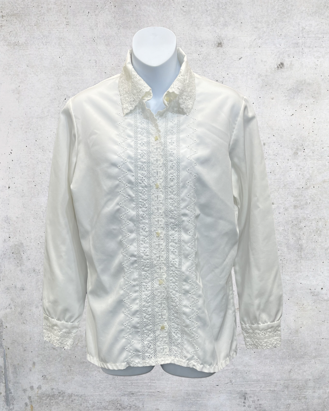 Vintage Styled by Terry Lace Prairie Blouse – Large