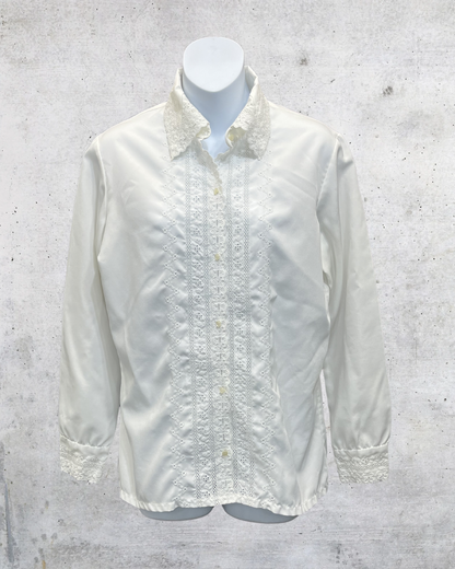 Vintage Styled by Terry Lace Prairie Blouse – Large
