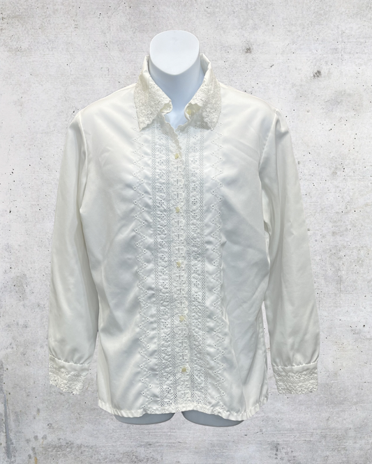 Vintage Styled by Terry Lace Prairie Blouse – Large