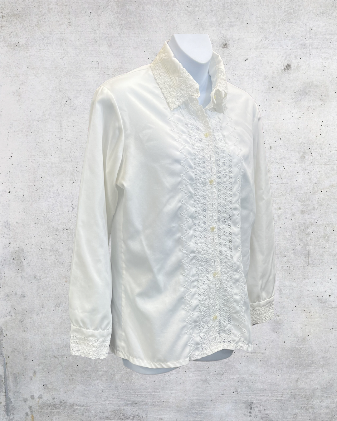 Vintage Styled by Terry Lace Prairie Blouse – Large