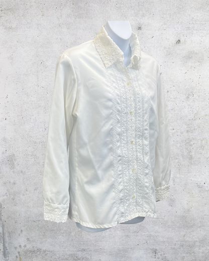 Vintage Styled by Terry Lace Prairie Blouse – Large