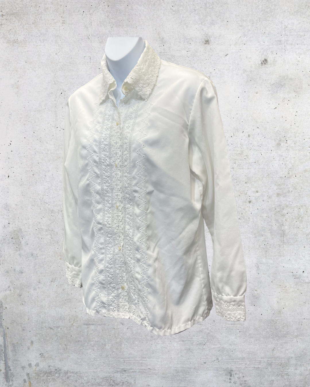 Vintage Styled by Terry Lace Prairie Blouse – Large