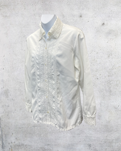 Vintage Styled by Terry Lace Prairie Blouse – Large