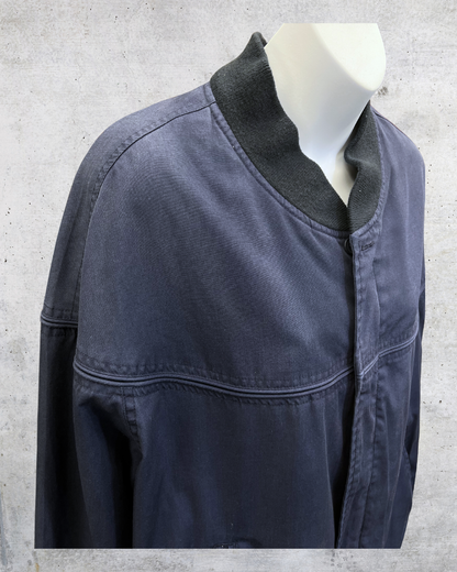 Vintage 90s Towncraft Blue Bomber Jacket – XL