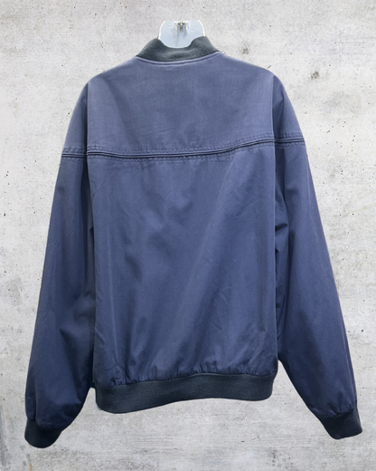 Vintage 90s Towncraft Blue Bomber Jacket – XL