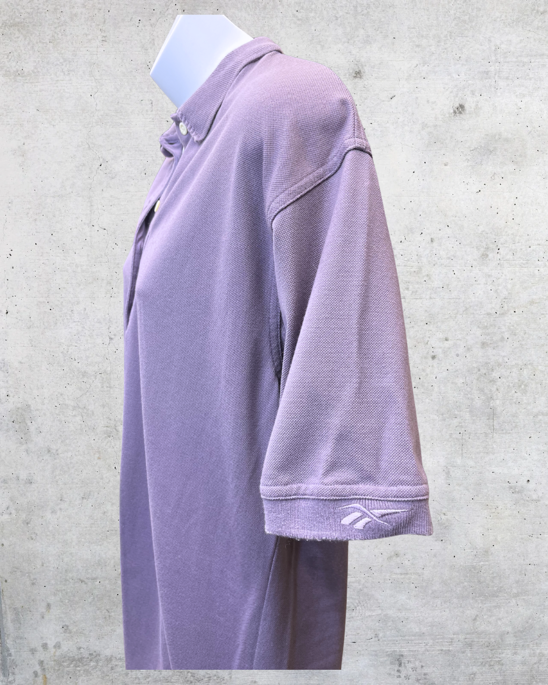 Vintage Y2K Reebok Golf Lavender Polo Shirt - Large