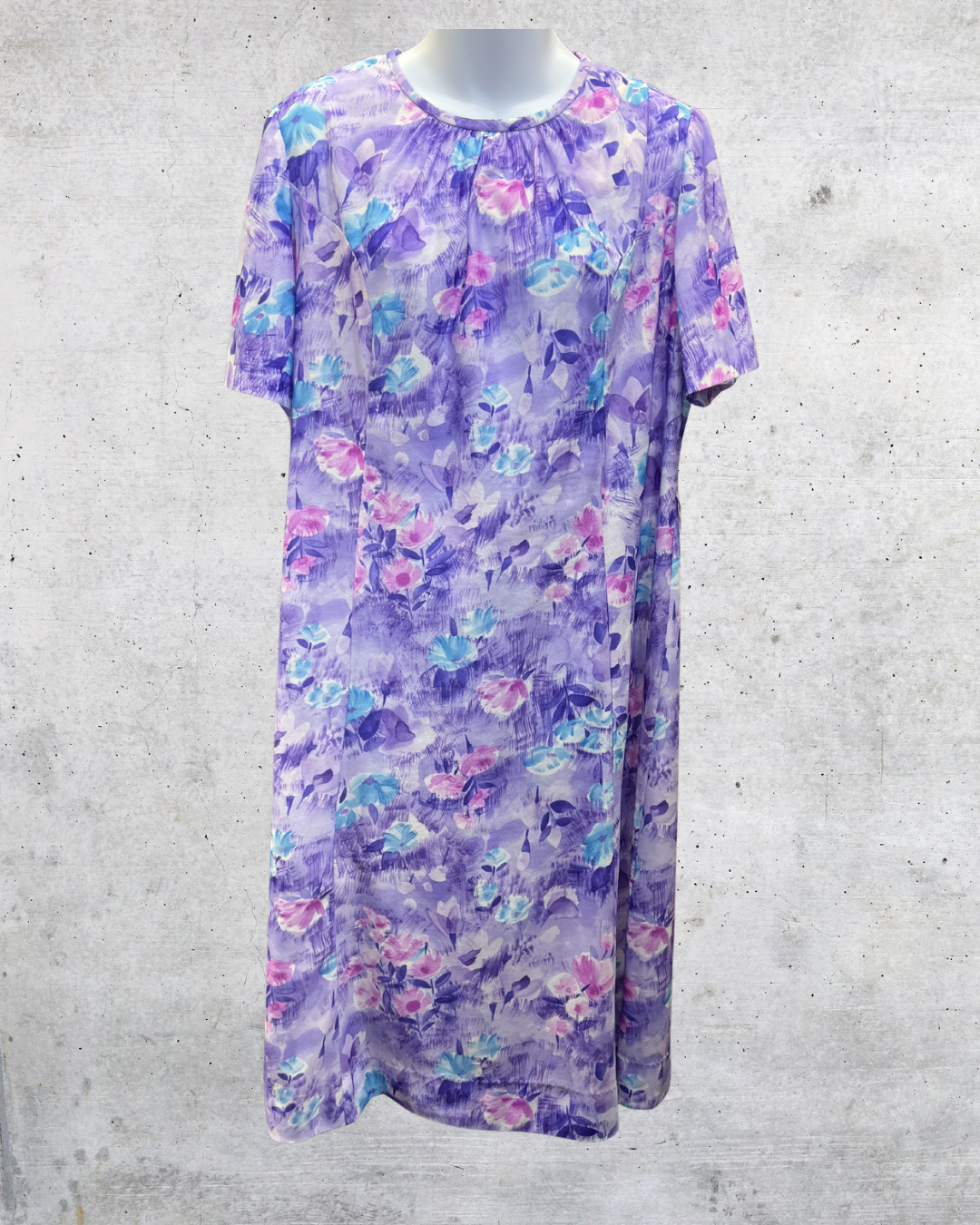 Vintage Tribute Lavender Floral Dress Set - Large