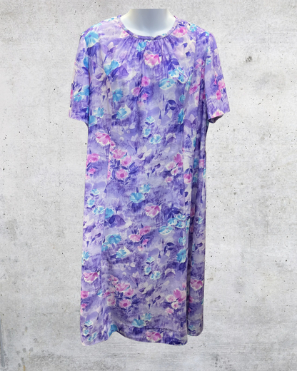 Vintage Tribute Lavender Floral Dress Set - Large