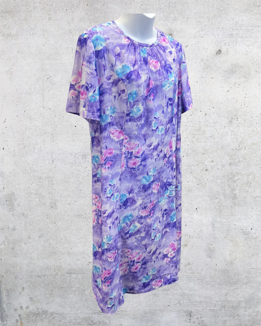 Vintage Tribute Lavender Floral Dress Set - Large