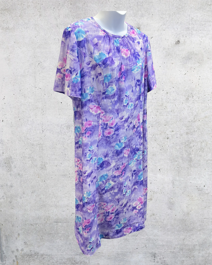 Vintage Tribute Lavender Floral Dress Set - Large