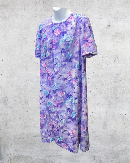 Vintage Tribute Lavender Floral Dress Set - Large