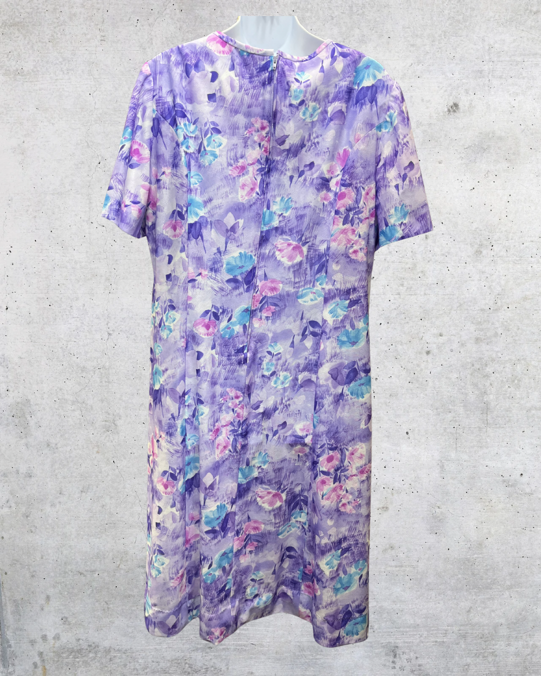 Vintage Tribute Lavender Floral Dress Set - Large