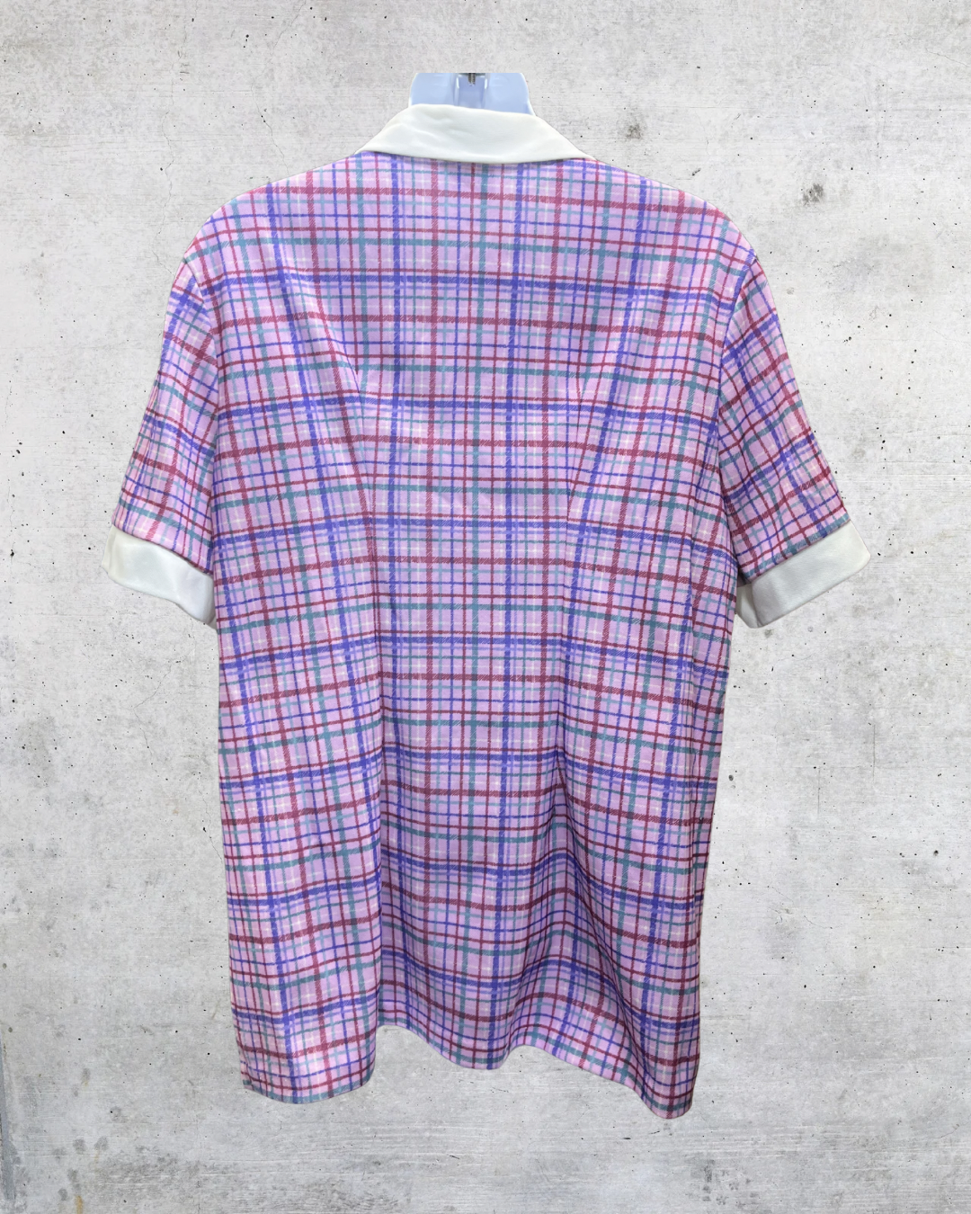 Vintage Andea of New York Pastel Plaid Pocket Blouse - Medium