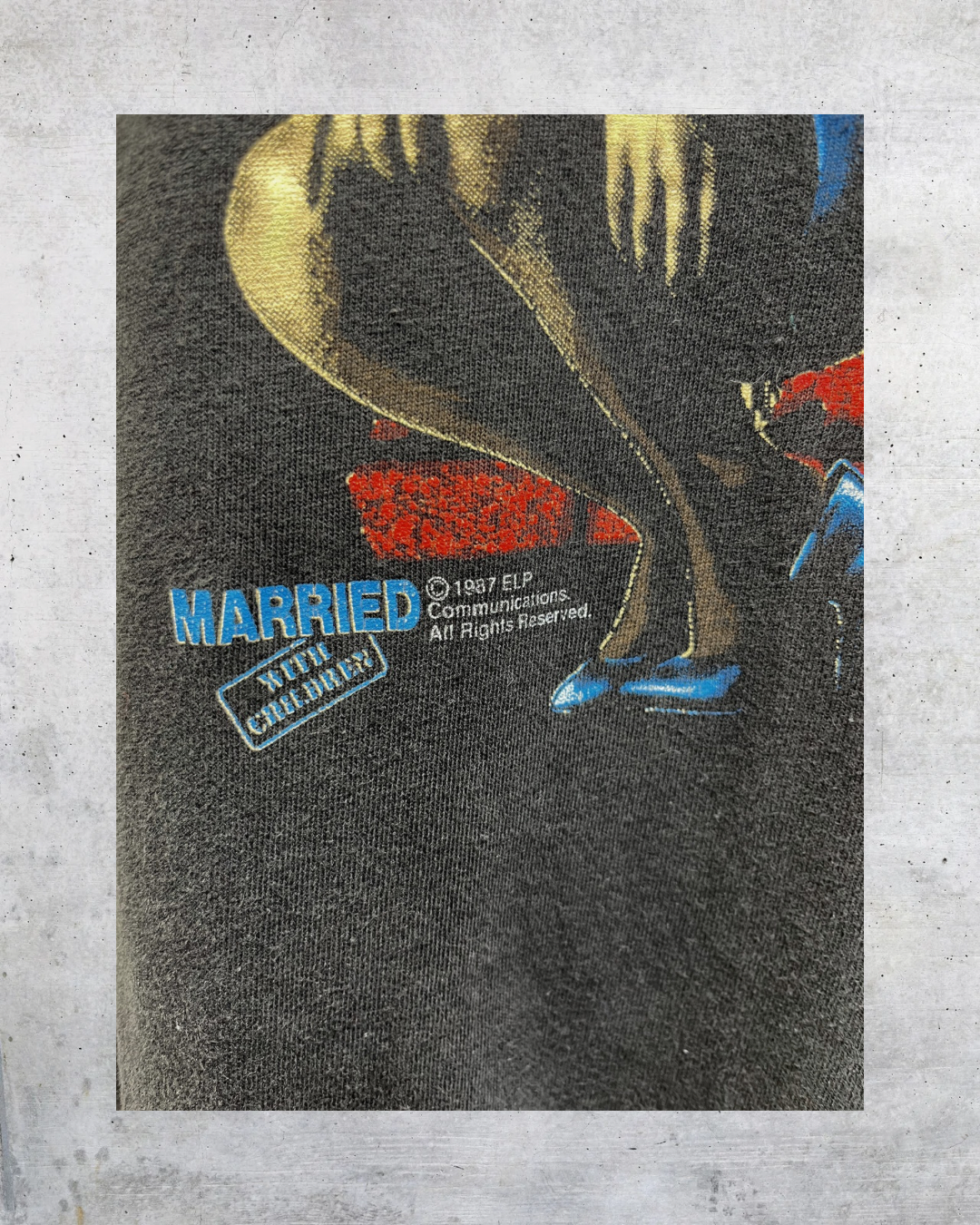 Vintage 1987 Kelly Bundy Big Time Babe Tee - XL