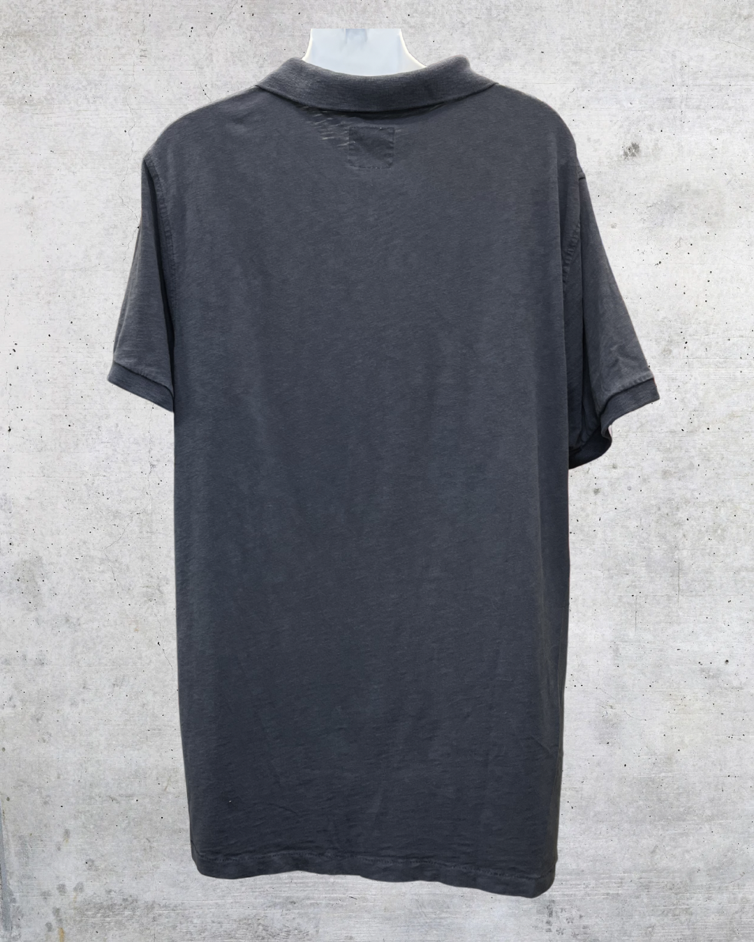 J.Crew Navy Blue Short Sleeve Polo Shirt - Large