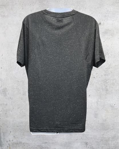 Adidas Black Speckled Oversized Logo Tee NWT - Medium