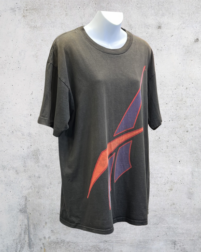 Vintage 90s Reebok Big Vector Logo Tee - Large