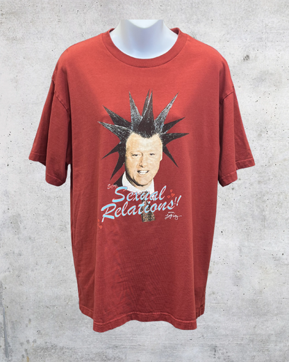 Golf Wang Bill Clinton Graphic Tee - Large