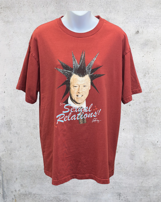 Golf Wang Bill Clinton Graphic Tee - Large