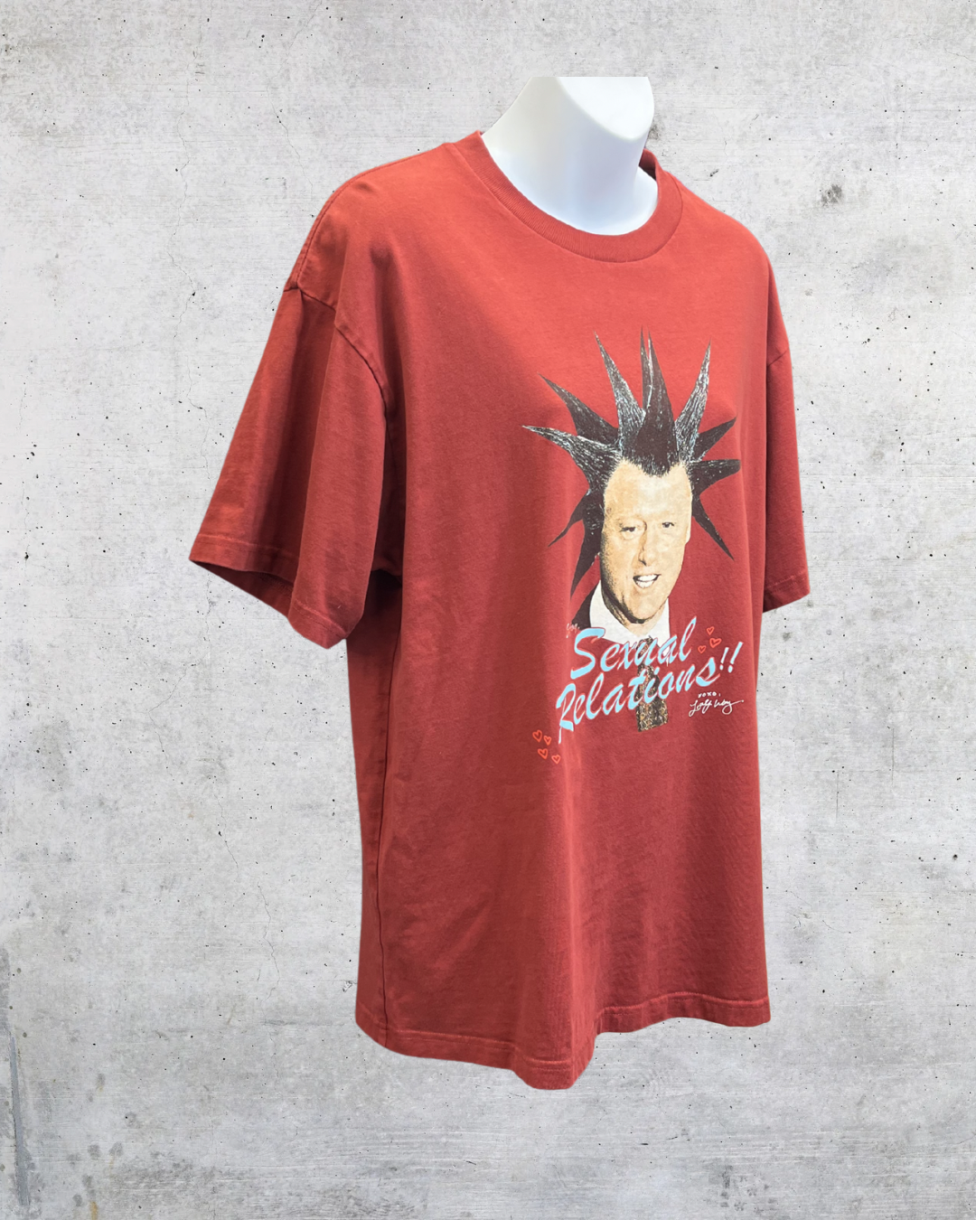 Golf Wang Bill Clinton Graphic Tee - Large