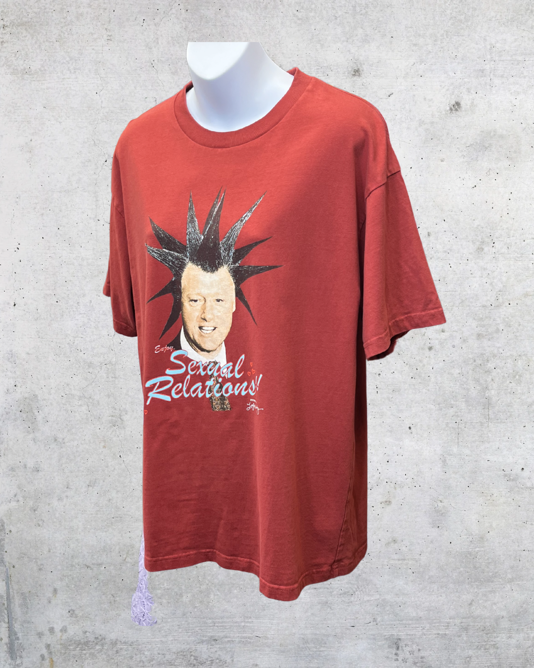 Golf Wang Bill Clinton Graphic Tee - Large