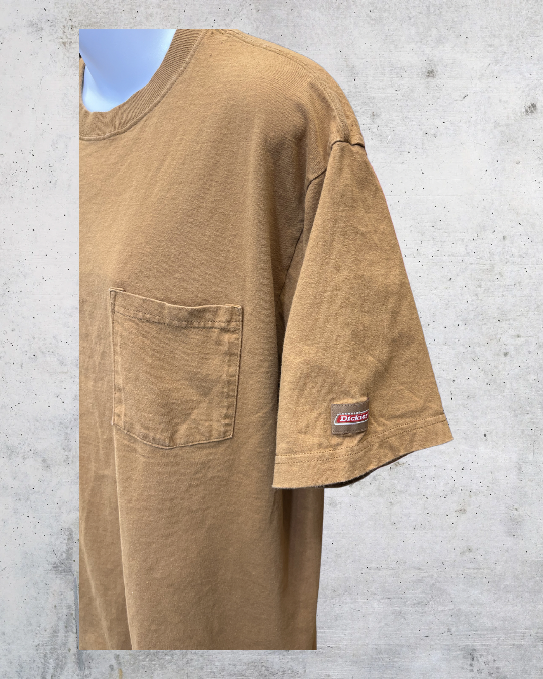 Dickies Brown Pocket Tee - Large