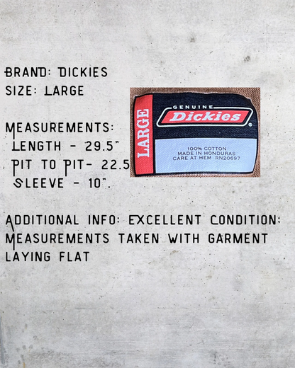 Dickies Brown Pocket Tee - Large