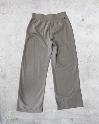 Gray Wide Leg Sweatpants - Medium