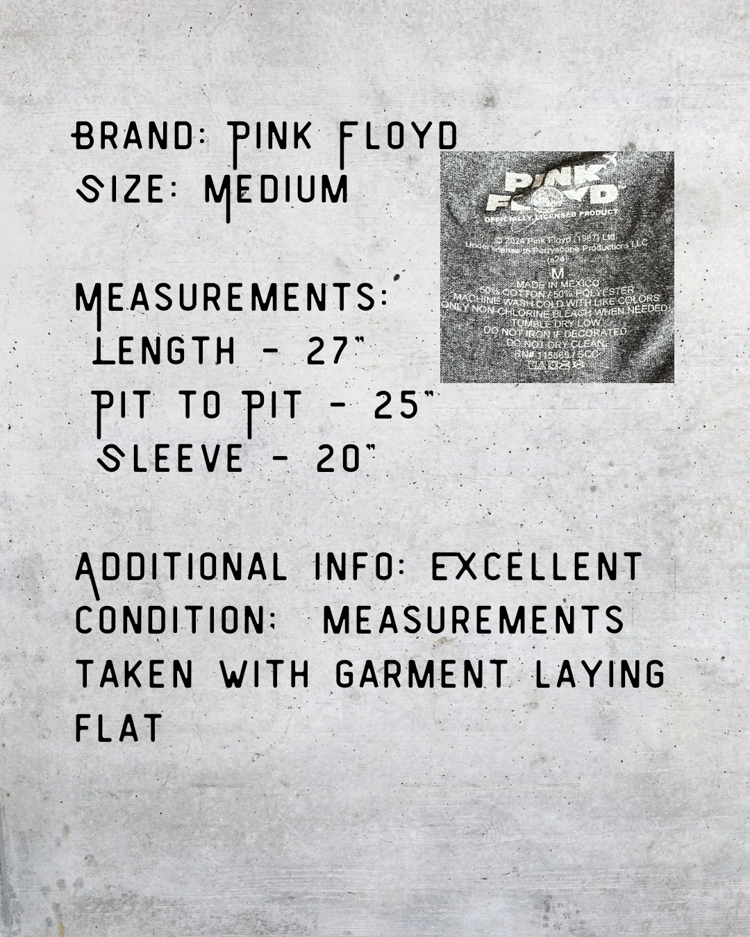 Pink Floyd Dark Side of the Moon Tee - Medium