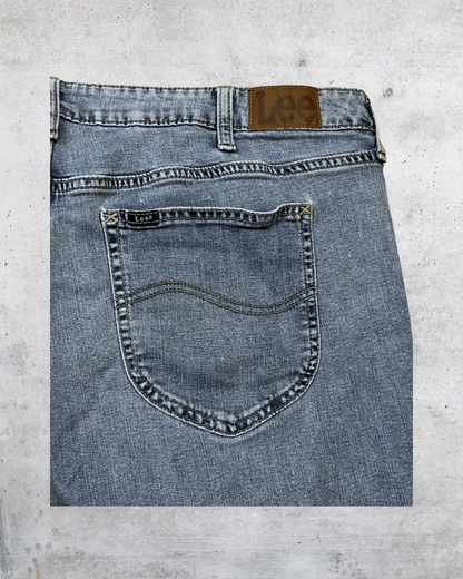 Lee Mid Rise Denim Shorts - Size 20